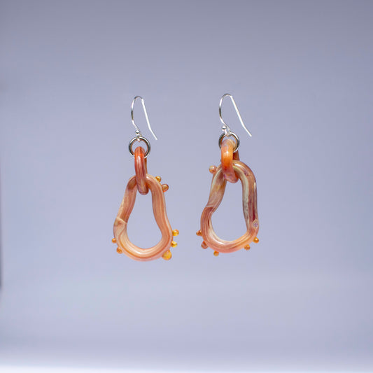 Sea Beans in Peachy Red